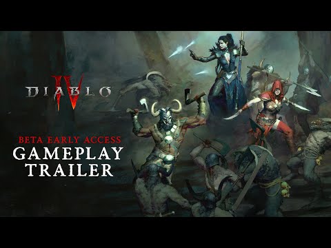 Diablo IV | Beta Early Access Gameplay Trailer