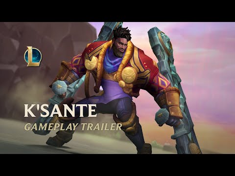 K’Sante: The Pride of Nazumah | Gameplay Trailer - League of Legends