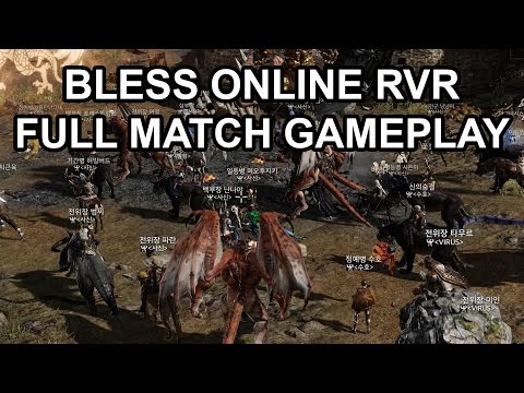 Bless Online RvR PvP Full Match Long Gameplay Preview