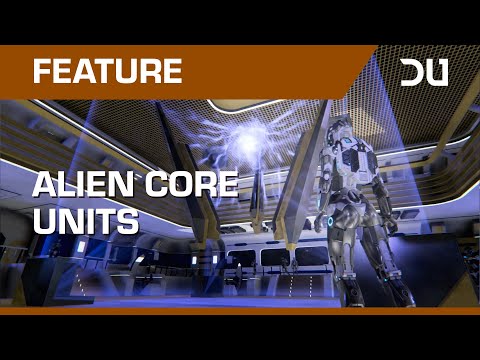 Alien Core Units [Dual Universe Gameplay Feature]