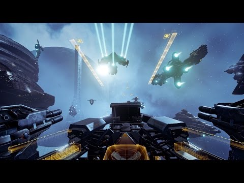 EVE: Valkyrie VR Gameplay Trailer Pre-Alpha - Fanfest 2015