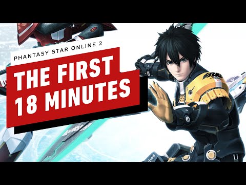 The First 18 Minutes of Phantasy Star Online 2 (Xbox One)