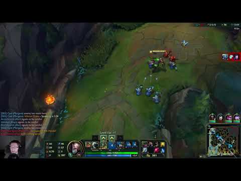 League of Legends Match With Lively Commentary