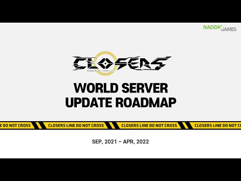 [CLOSERS] 2021 Update Roadmap