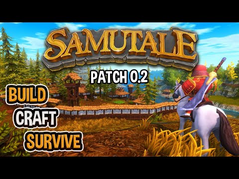 SamuTale (Sandbox Survival MMO) Patch 0.2 Teaser Trailer