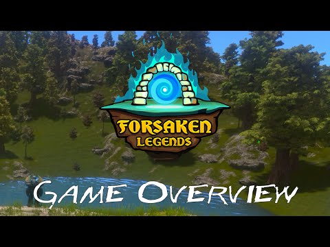 Forsaken Legends - Game Overview - New Voxel MMORPG - Multiplayer Open World Procedural Sandbox Game