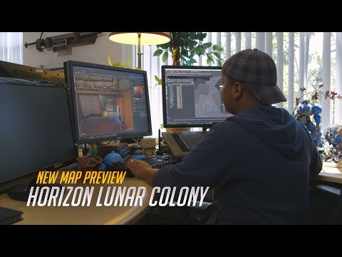 New Map Preview: Horizon Lunar Colony | Overwatch