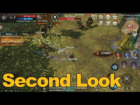 Lineage 2: Revolution Gameplay Second Look (English) - MMOs.com