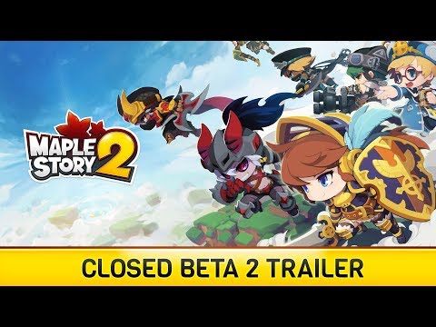 MapleStory 2 Closed Beta 2 Trailer