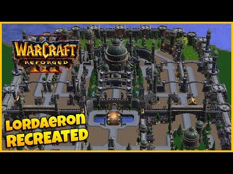 Lordaeron Recreated In WC3 Reforged! | Warcraft 3 Reforged