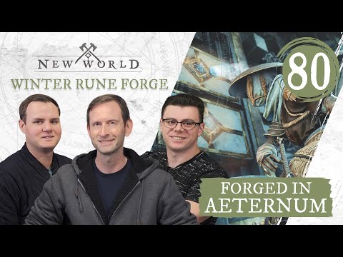 New World: Forged in Aeternum - Winter Rune Forge