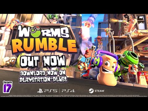 PS4, With Launches Worldwide Support PS5 Cross-Play Worms On Rumble And Steam,