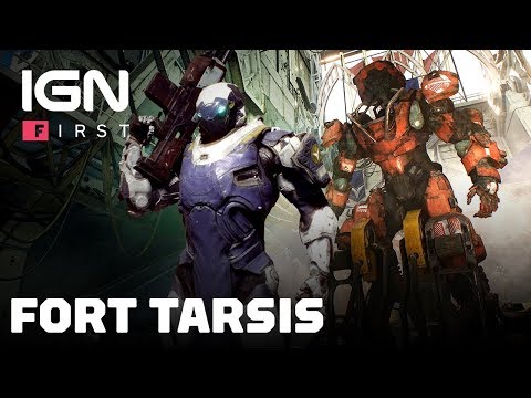 Anthem: 7 Minutes of Fort Tarsis Exploration Gameplay - IGN First