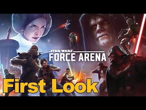 Star Wars Force Arena Gameplay First Look (Mobile Arena Game)