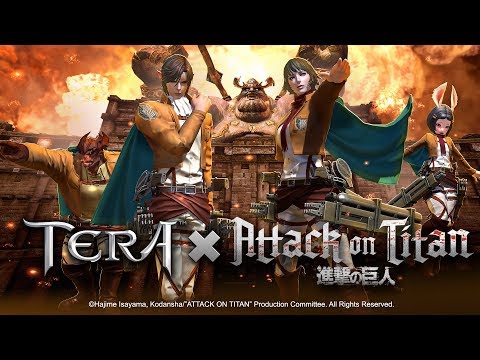 TERA × Attack on Titan Coming May 15th to TERA on PC