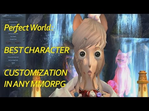 Best Character Customization in an MMORPG Ever - Perfect World