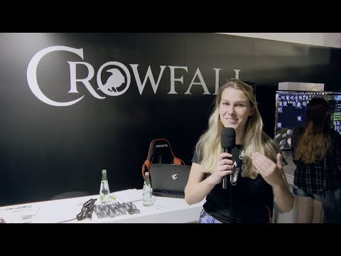 Crowfall - Gamescom 2017 booth tour