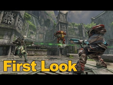 Quake Champions Gameplay First Look - MMOs.com