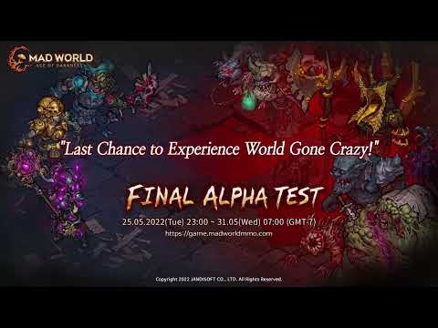 Final Alpha Announcement ｜Mad World - Age of Darkness - MMORPG