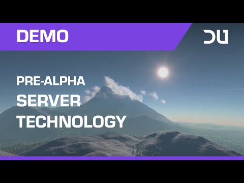 Dual Universe DevDiary - Massively Multiplayer Server Technology Pre-Alpha Video