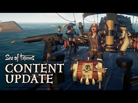 Official Sea of Thieves Content Update: Black Powder Stashes