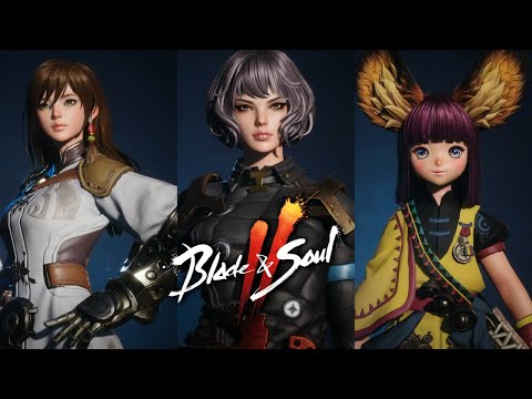 Blade &amp; Soul 2 이하 블소2 - Jin, Gon, and Lyn races preview trailer