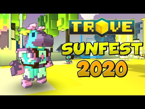 HOW TO COMPLETE SUNFEST 2020 EVENT &amp; EVERY SUNFEST ITEM! ✪ Trove Event Guide &amp; Tutorial