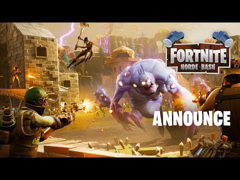 Horde Bash Announce Trailer