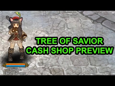 Tree of Savior Grand Opening Cash Shop