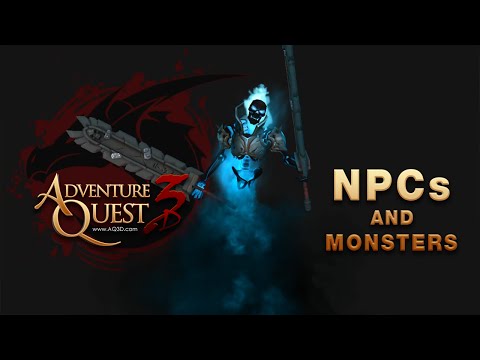 AQ3D - NPCs And Monsters