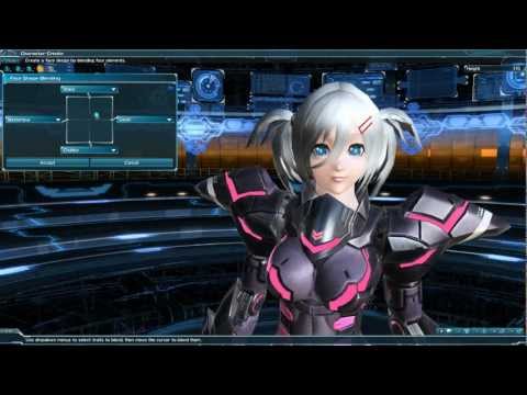 Phantasy Star Online 2 Character Creation - English Patch