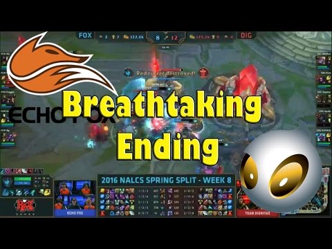 Breathtaking final minutes between Echo Fox vs Dignitas