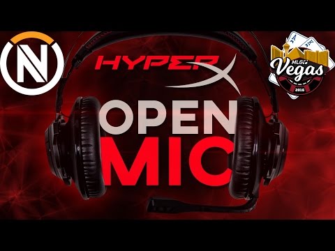 HyperX Open Mic - Ep 1. MLG LAS VEGAS - InternetHulk (EnVy Overwatch)