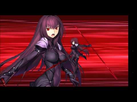 Fate/Grand Order - Scathach Noble Phantasm and Attack Animations.