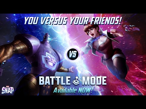 MARVEL SNAP&#039;s NEWEST Feature | BATTLE MODE | Play With Friends Now!