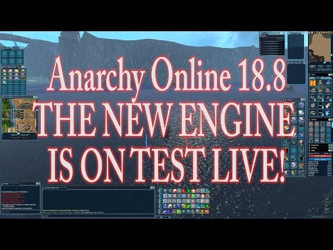 ANARCHY ONLINE 18.8 THE NEW ENGINE IS ON TEST LIVE !(2560 X 1440)