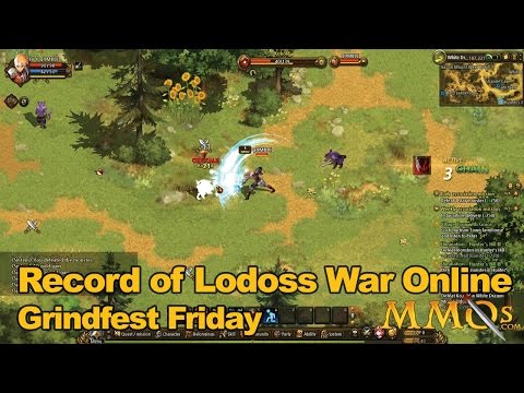 Record of Lodoss War Online Gameplay Grindfest Friday - MMOs.com