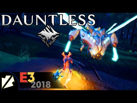 Dauntless Open Beta Developer Update at E3 2018