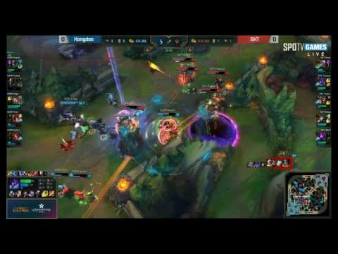 SKT Huni plays Poppy the carry tank