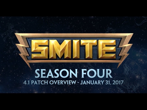 SMITE 4.1 Patch Overview - Season Four (January 31, 2017)