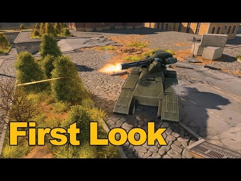 Tanki X Gameplay First Look - MMOs.com