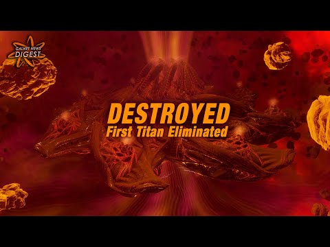 Destroyed: Victory for Humanity as First Titan Eliminated (Elite Dangerous)