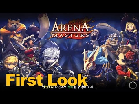 Arena Masters Gameplay First Look - MMOs.com (Mobile Moba)
