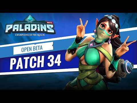 Paladins - Open Beta 34 Patch Overview