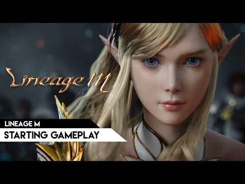 Lineage M (KR) - Starting gameplay