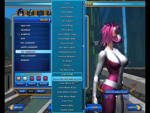 Champions Online: Character Creation