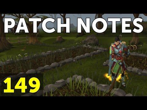 RuneScape Patch Notes #149 - 5th December 2016