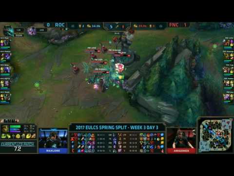 ROC vs FNC Ivern death bush