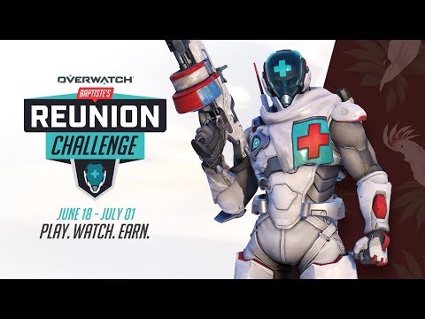 Baptiste&#039;s Reunion Challenge | How to earn Twitch Drops | Overwatch (EU)