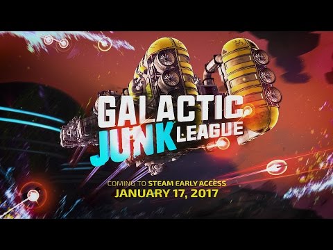 Steam Early Access Announcement Trailer | GALACTIC JUNK LEAGUE